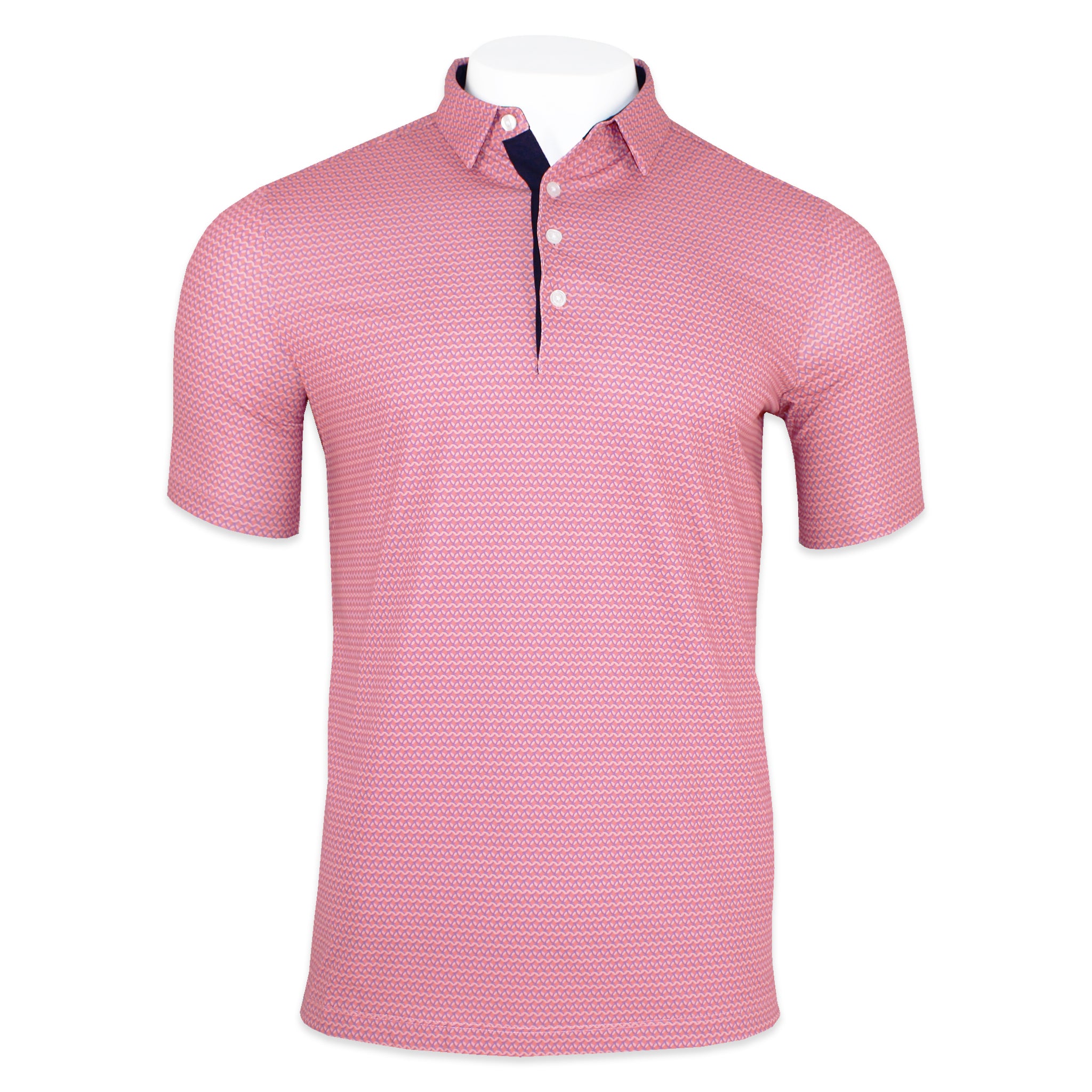 'Ocean Road' Four Button Golf Shirt